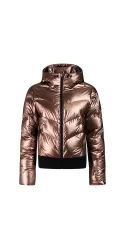PROTEST PRT Jolan snowjacket /Copper Brown + PROTEST PRT Sonny softshell snowpants /True Black