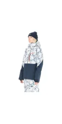 PICTURE ORGANIC Zoya Jkt /Shrub Print + PICTURE ORGANIC Exa Gore Tex Pants /Dress Blues