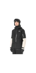 PICTURE ORGANIC Huron Gore Tex 3l Veste /noir + PICTURE ORGANIC Huron Gore Tex Bib Pantalon /pure cashmere