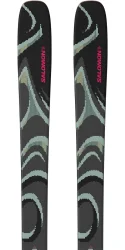SALOMON Qst 100 /noir iceberg vert + Fix MARKER Squire 11 /noir - SALOMON
