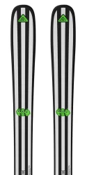 SALOMON Départ Ten /noir blanc fluo vert + Fix MARKER Squire 11 /noir - SALOMON