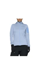 NORRØNA lofoten Gtx Insulated Veste W /cashmere bleu + NORRØNA falketind warm2 stretch Hood W /cashmere bleu/allure
