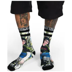 AMERICAN SOCKS Cyber Virus Mid High