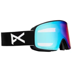 ANON M6 Goggles cat2+1 + Bonus Lens + MFI Face Mask /noir /perceive variable bleu - ANON