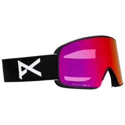 ANON M6 Goggles cat3+1 + Bonus Lens + MFI Face Mask /noir /perceive sunny rouge - ANON
