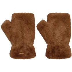 BARTS Britamu Fingerless Gloves /brown - BARTS