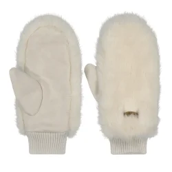 BARTS Fur Moufles /blanc - BARTS