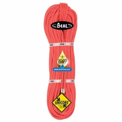 BEAL Joker 9.1mm x 100M Safe Control Dry Cover Unicore /orange - BEAL
