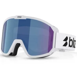 BLIZ Rave Jr /blanc mat /brown blue multicolor /cat 3