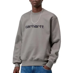 CARHARTT-WIP Carhartt Sweatshirt /shady gris foncé marine - CARHARTT-WIP