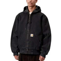 CARHARTT-WIP Og Active Jacket /black stone washed - CARHARTT-WIP
