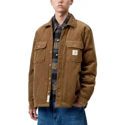 CARHARTT-WIP Whitsome Shirt Jacket /wip h brown - CARHARTT-WIP