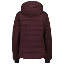 CMP Woman Jacket Fix Hood /Black Berry - CMP