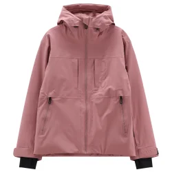 CMP Woman Jacket Fix Hood With Inner Gaiter /Old Rose