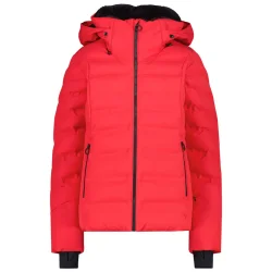 CMP Woman Veste Fix Hood /poppyseed - CMP