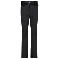 CMP Women's ski pants with interior layer of fleece /black - CMP