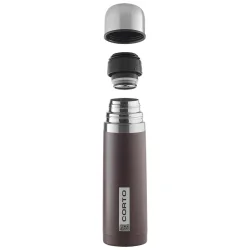 CORTO Gourde Isotherme Tasse 0.75L /marron - CORTO