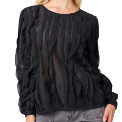DEELUXE EST 74 Friana Chemise /noir - DEELUXE-EST-74