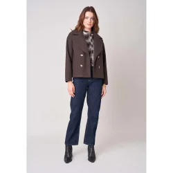 DEELUXE EST 74 Leonora Veste /marron - DEELUXE-EST-74