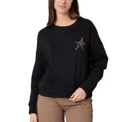 DEELUXE EST 74 Leostar Sweat /noir - DEELUXE-EST-74