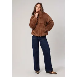 DEELUXE EST 74 Noelia Veste /clair marron