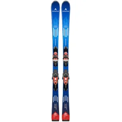 DYNASTAR Speed Race Konect + Fix Nx 12 /argent rouge - DYNASTAR