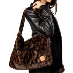 FREEMAN T.PORTER Kimeo Leopard Fur /original - FREEMAN-T.PORTER