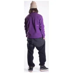FW APPAREL Sherpa Fleece Crew /deep violet