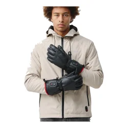 G HEAT Gants de ski chauffants en leather + Batteries - G-HEAT