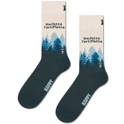 HAPPY SOCKS French Edition Apres ski Odd Sock /foncé vert - HAPPY-SOCKS