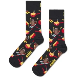 HAPPY SOCKS French Edition Savoie Sock /black - HAPPY-SOCKS