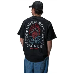 JACKER Forbiden Romance T-Chemise /noir - JACKER