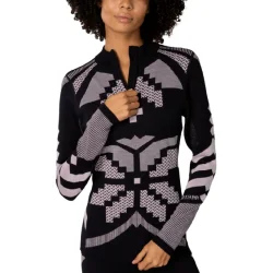 KARI TRAA Faith Half Zip /noir - KARI-TRAA