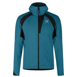 MONTURA Vertigo Octa Hooded Maglia /steel bleu - MONTURA