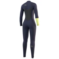 MYSTIC Dazzled Fullsuit 3/2mm Double Fzip W /Night Blue - MYSTIC