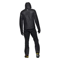 NORRØNA Trollveggen down800 super clair Hood /caviar noir
