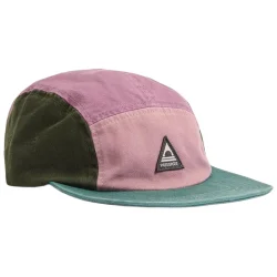 PASSENGER Fixie 5 Panel Cap /grape multi. - PASSENGER