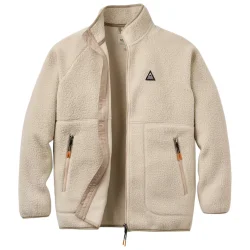 PASSENGER Home Full Zip Sherpa Fleece /oatmeal - PASSENGER
