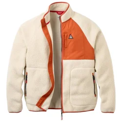 PASSENGER Offgrid Full Zip Sherpa Fleece /oatmeal - PASSENGER