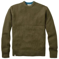 PASSENGER Swell Knitted Jumper /kaki - PASSENGER