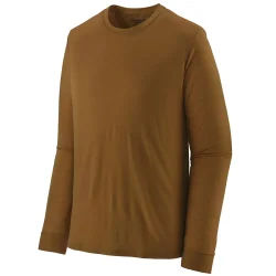 PATAGONIA Cap Cool Merino Blend L/s Chemise /wolf marron - PATAGONIA