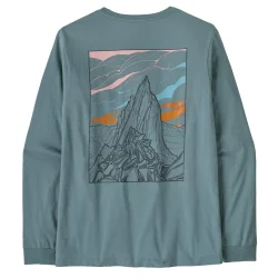 PATAGONIA Cloud Crag L/s t-Chemise /bleu sage - PATAGONIA