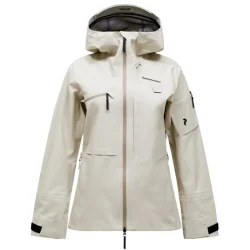 PEAK-PERFORMANCE Alpine Gore-Tex C-Knit 3L Shell Veste W /sand fog - PEAK-PERFORMANCE