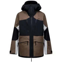 PEAK PERFORMANCE Vertical Gore-Tex Pro 3L Shell Veste /offblack terrain brun - PEAK-PERFORMANCE