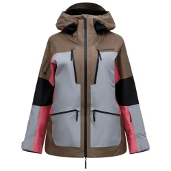 PEAK PERFORMANCE Vertical Gore-Tex Pro 3L Shell Veste W /terrain brun lt gris - PEAK-PERFORMANCE