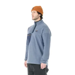 PICTURE ORGANIC Arcca M 1/4 fleece /vintage indigo - PICTURE-ORGANIC