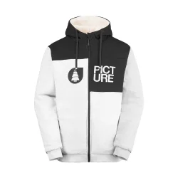 PICTURE ORGANIC Basement Plush Zip Hoodie /gris melange - PICTURE-ORGANIC