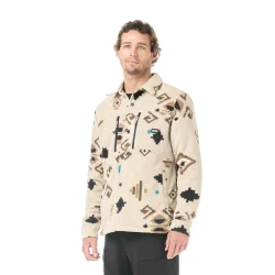PICTURE ORGANIC Bemidji Jkt /Emeral Print - PICTURE-ORGANIC