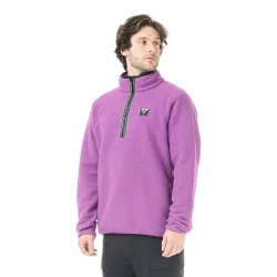 PICTURE ORGANIC Kimag 1/4 zip fleece /brillant magenta - PICTURE-ORGANIC
