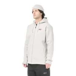 PICTURE ORGANIC Park Zip Tech Hoodie /vapor gris - PICTURE-ORGANIC